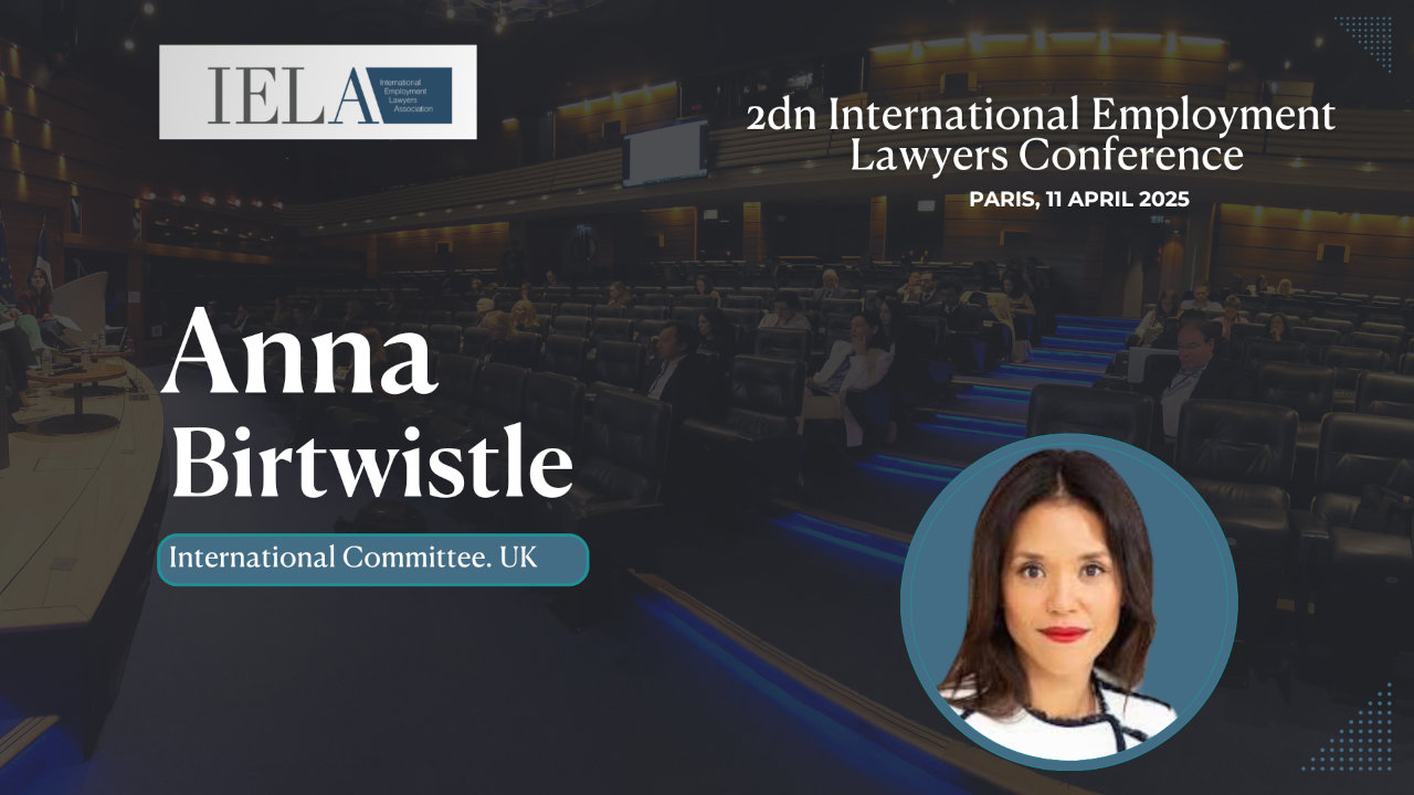 Présentation: Anna Birtwistle, Comité International - ELA