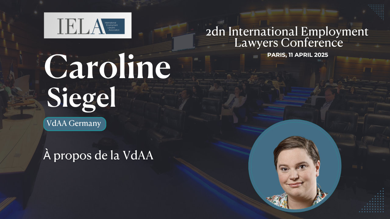 Présentation: Caroline Siegel, VdAA Allemagne